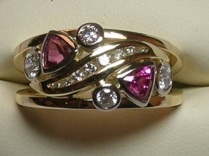 Pink Sapphire Ring